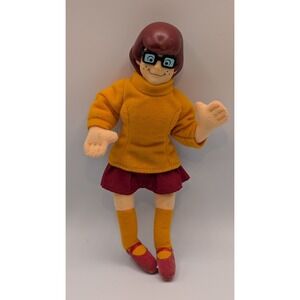 2001 Scooby-Doo Velma 7" Plush Doll Hanna-Barbera Cartoon Network Y2K (No Tag)